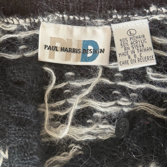 Vintage 1990’s Paul Harris Mohair Cardigan Sweater.
Size L - Picture 15 of 16